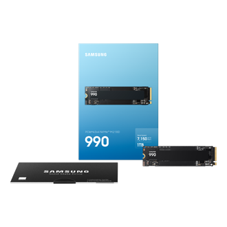 990 PCIe 4.0 NVMe M.2 SSD PKG-Full-Shot Black 