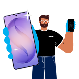 Galaxy S26 Ultra Screen Repair Phantom Black