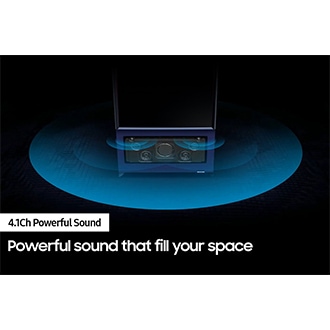 The internal workings of the bottom half of The Sero is on display as it sends out soundwaves. 