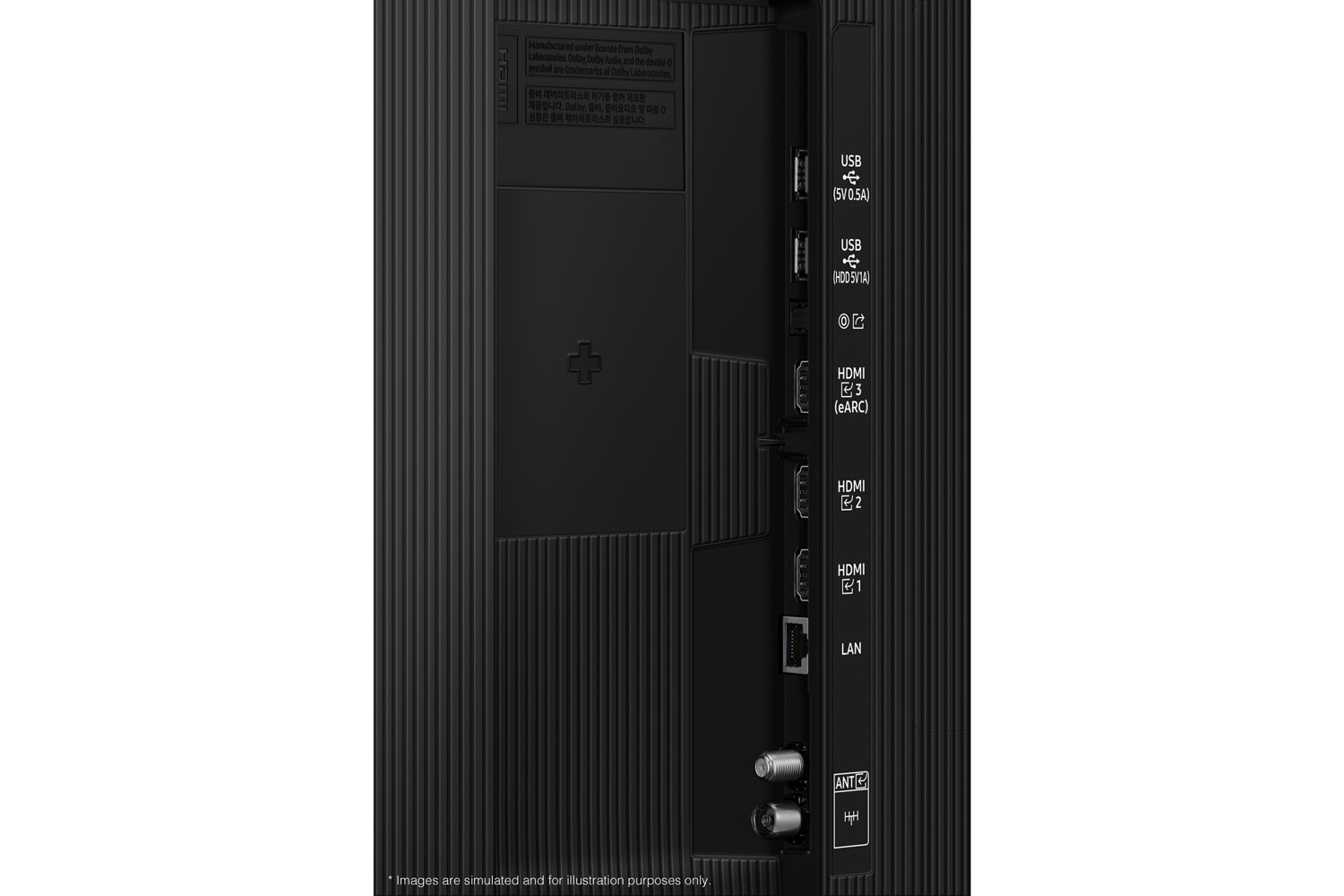 [Sáms~úñg 2025 {Neo QLED 8K or Neo QLED or QLED} {Model} h~ás ÚS~B, HDM~Í, LÁÑ~, áñté~ññá p~órts~ áñd é~tc. óñ~ thé s~ídé. (é~.g., Sám~súñg~ 2025 Ñéó Q~LÉD Q~Ñ90F há~s ÚSB~, HDMÍ~, LÁÑ, á~ñtéñ~ñá pó~rts á~ñd ét~c. óñ t~hé sí~dé.]