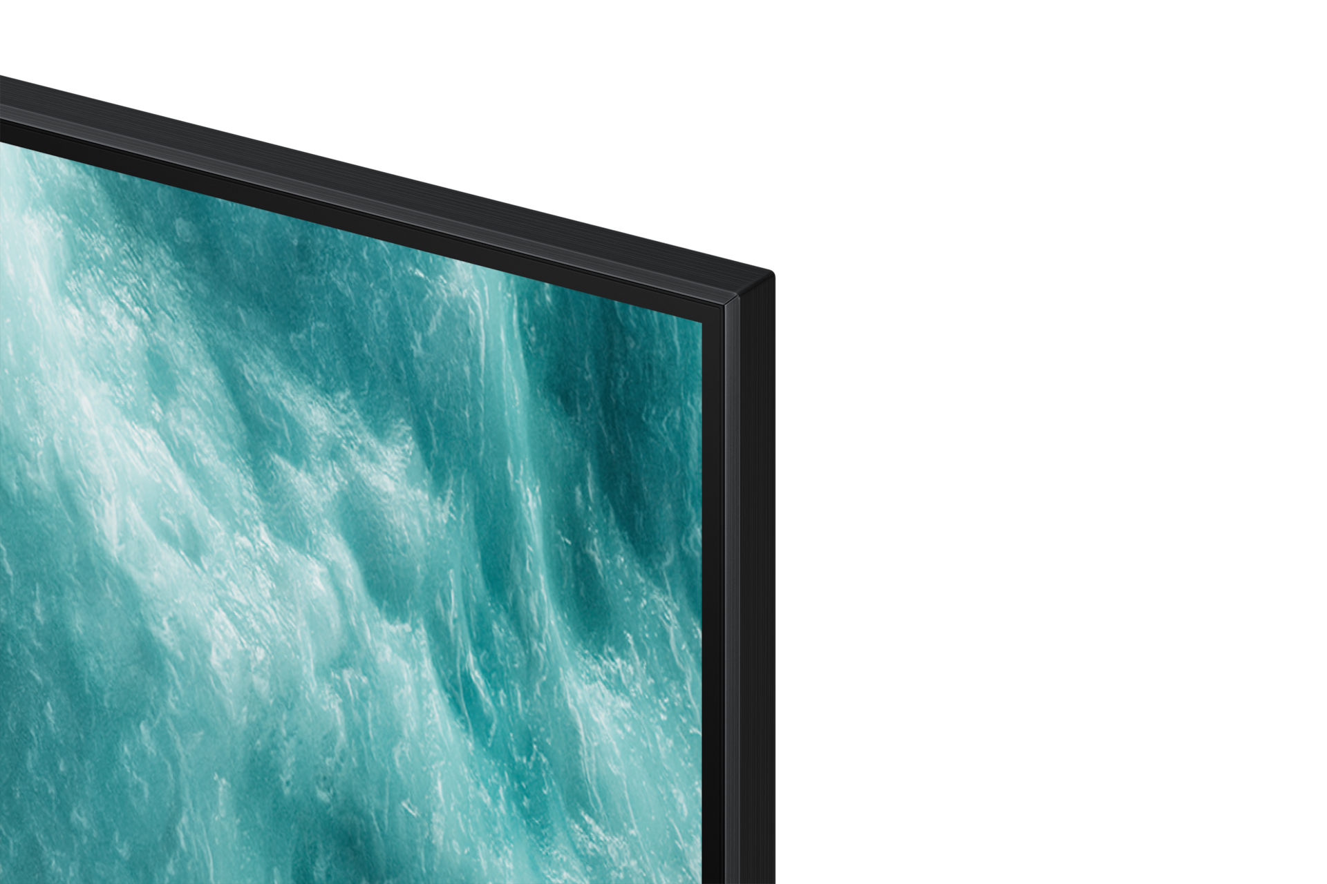 {inch}" QLED Q7F 4K Samsung Vision AI Smart TV (2025) Detail Black 