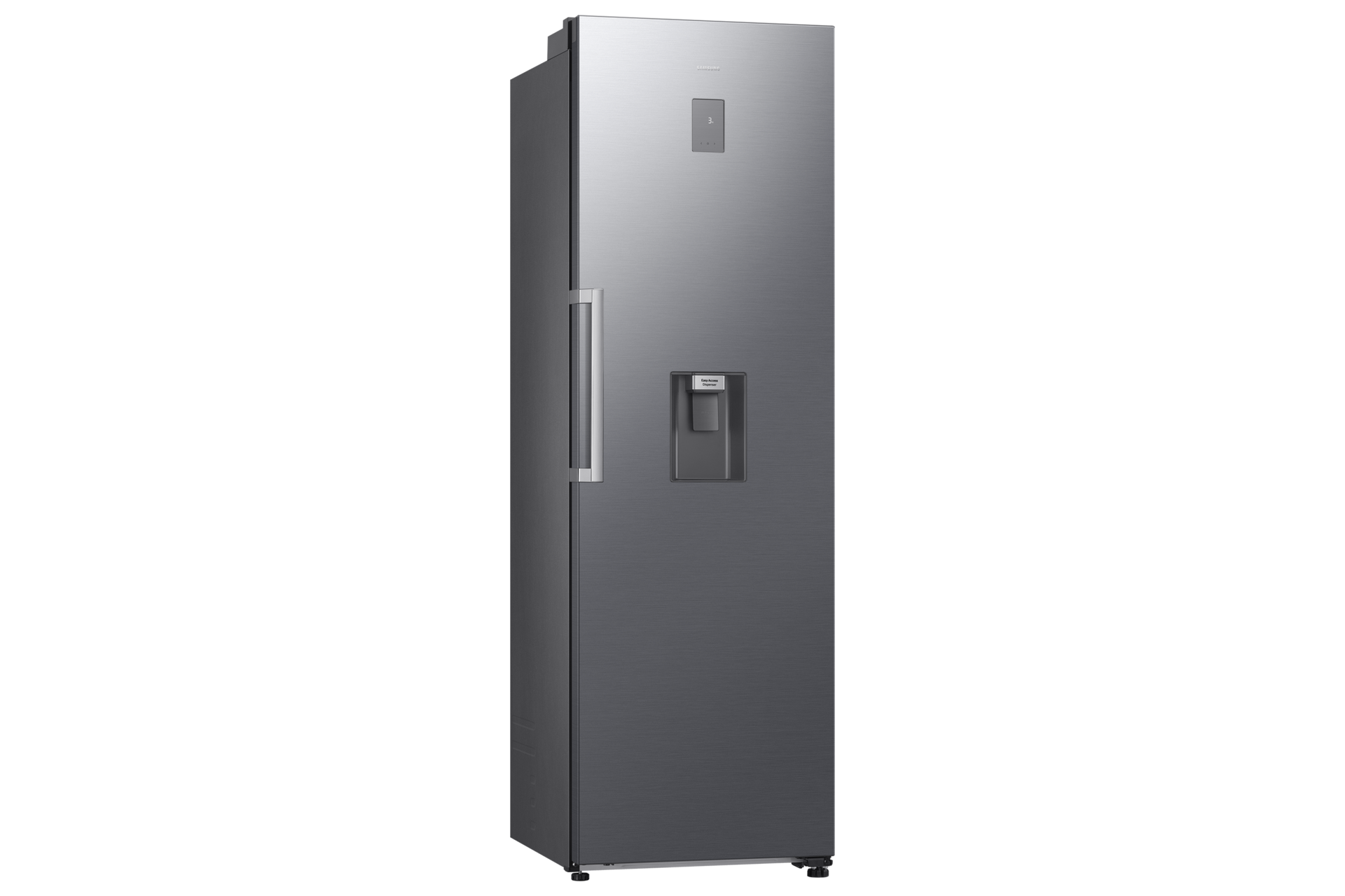 RI80H24 Refrigerator One Door Precise Cooling 387L L-Perspective Silver 
