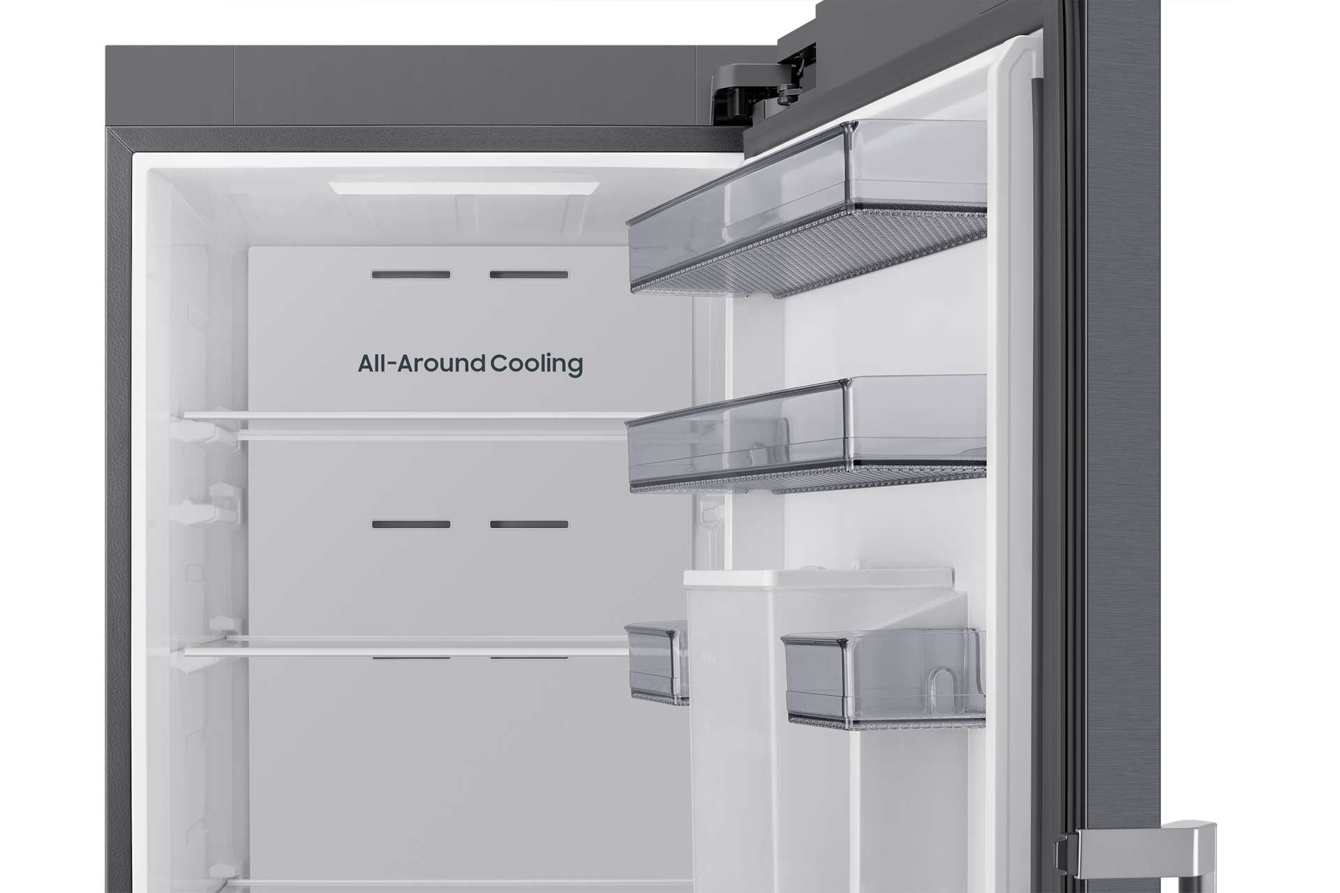 RI80H24 Refrigerator One Door Precise Cooling 387L Detail-Duct Silver 