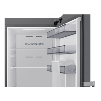 RI80H24 Refrigerator One Door Precise Cooling 387L Detail-Duct Silver 