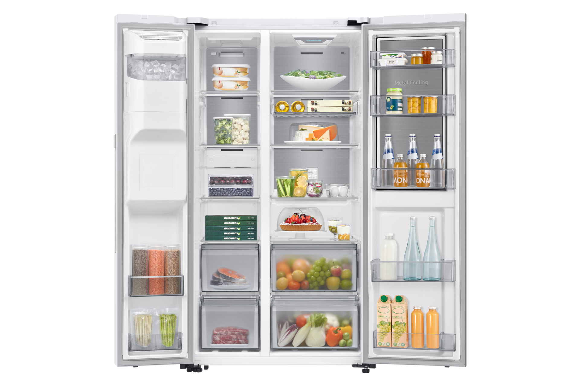 front-open-with-food White