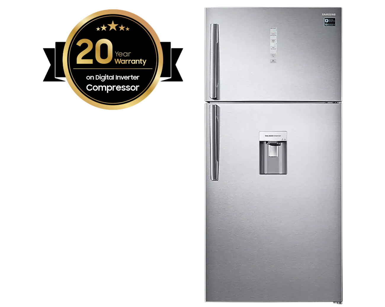 Samsung twin cooler fridge hot sale freezer