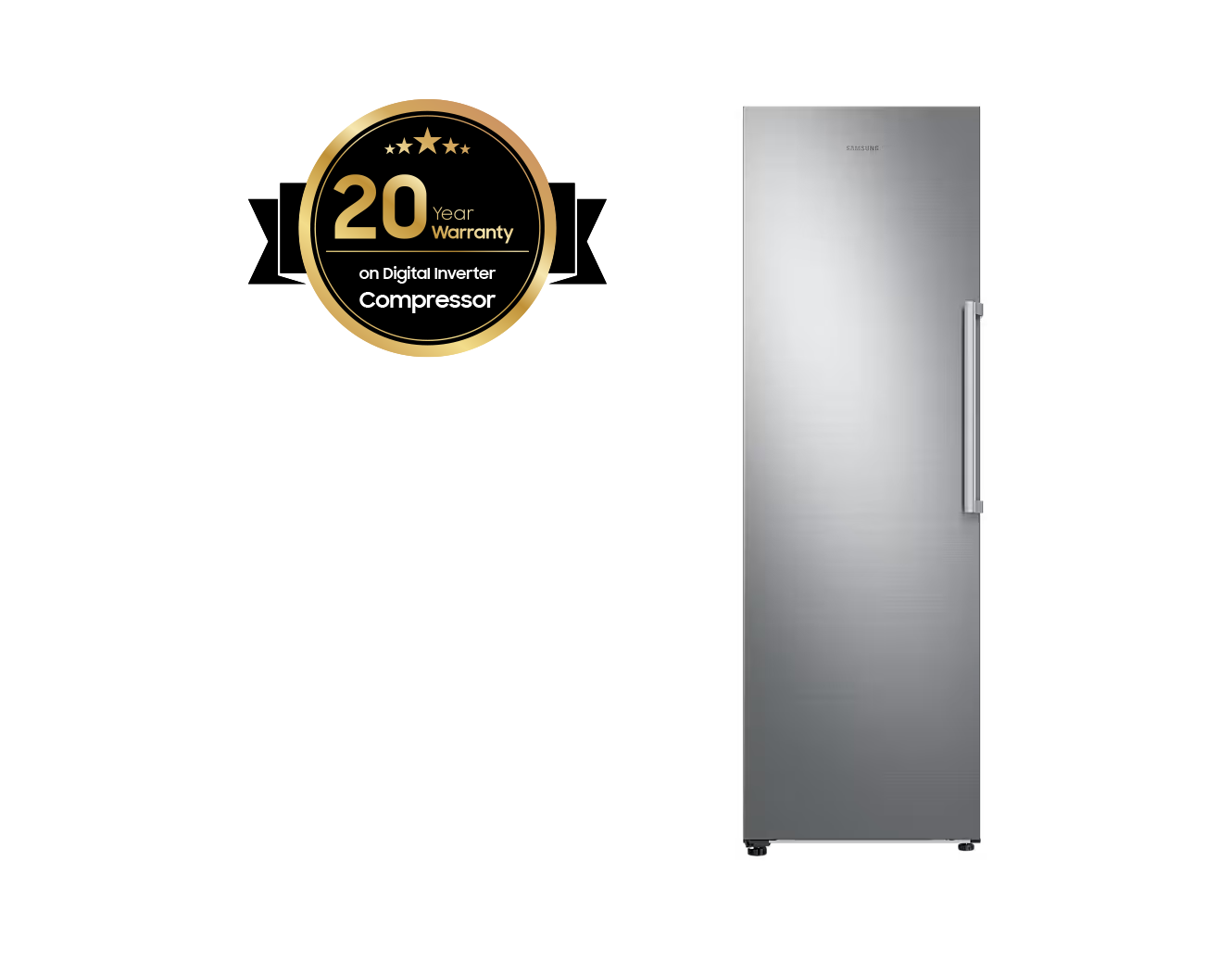 Samsung deals upright fridge