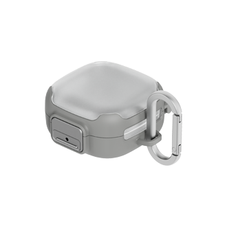 Galaxy Buds4 | Buds4 Pro Clip Case with Carabiner RPerspective Light Gray 