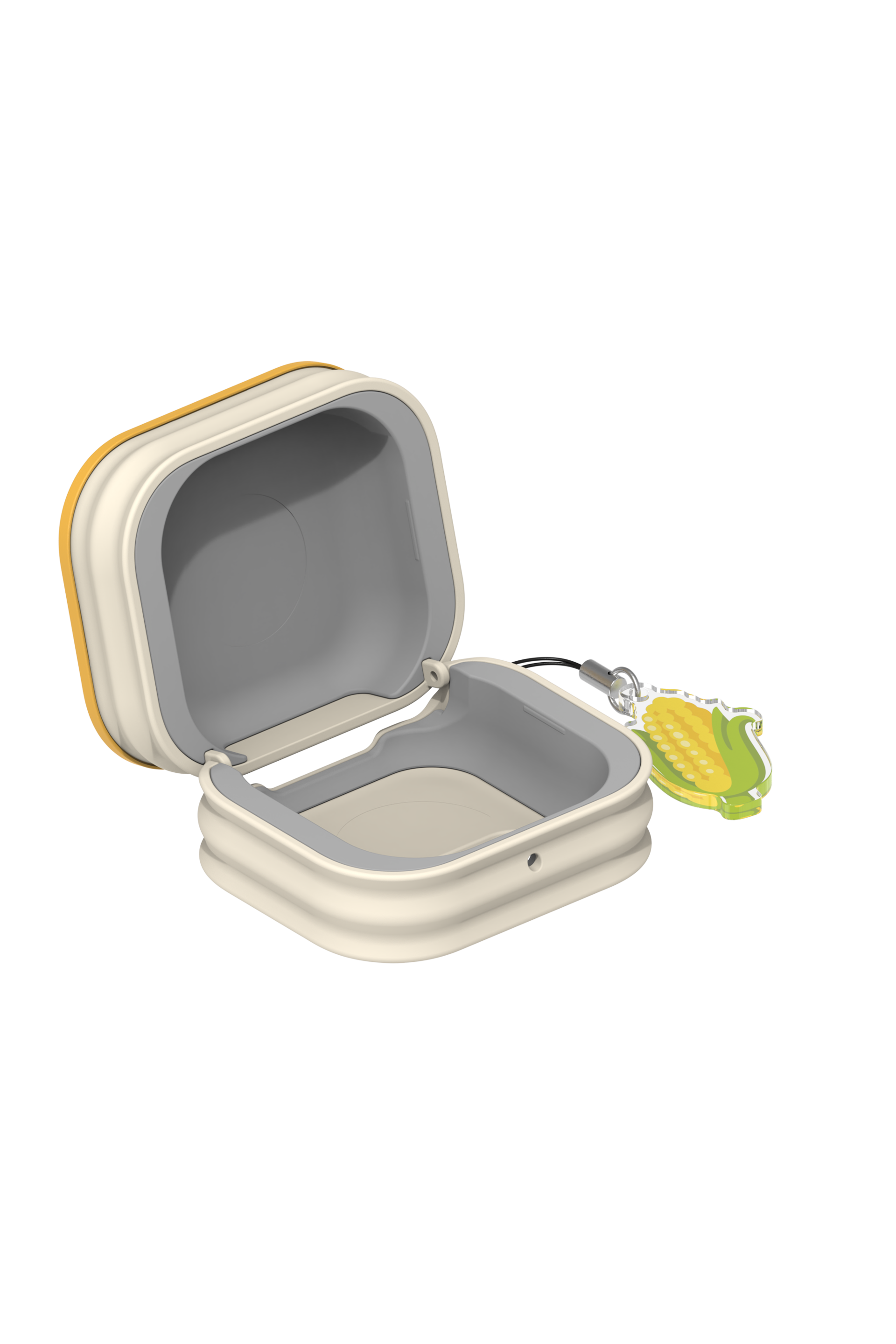 Galaxy Buds4 | Buds4 Pro Food Can Case FrontOpen Yellow 