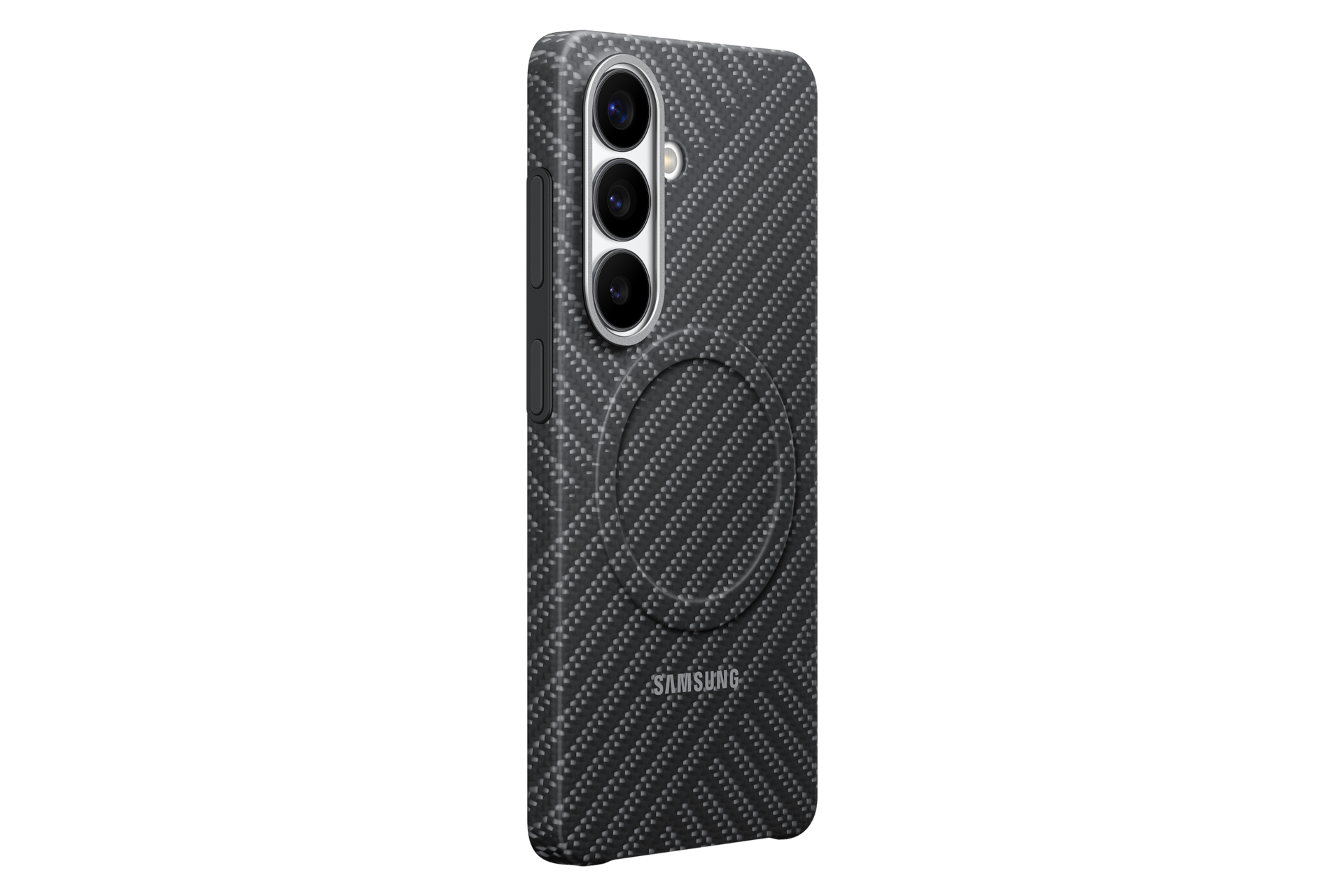 Galaxy S26 Carbon Magnet Case Dynamic Dark Gray 