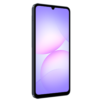 Galaxy A07 5G FrontL30 Black 