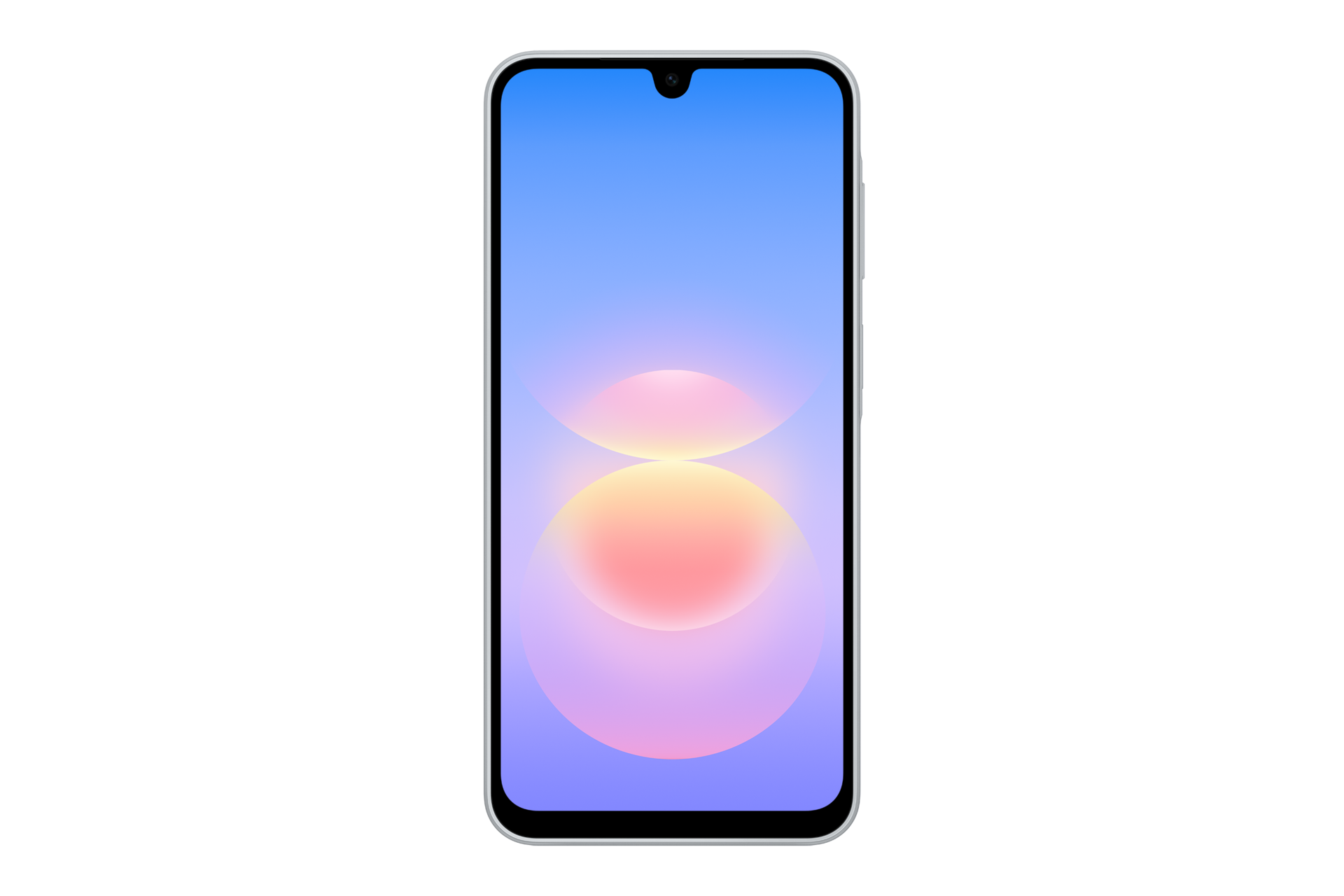 Galaxy A18 Front-2 Silver 