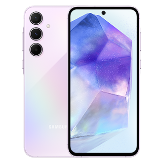 Samsung Galaxy A55 5G 本体 パープル Samsung Galaxy A55 5G - 128 GB, Awesome Lilac | Samsung Gulf
