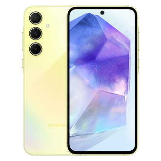 Samsung Galaxy A55 5G - 256GB, Awesome Lemon | Samsung Gulf