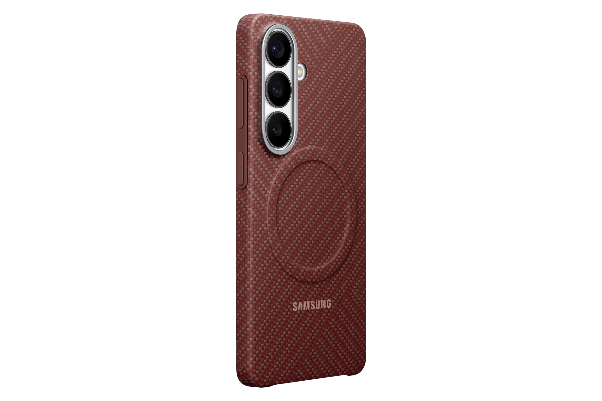 Galaxy S26 Carbon Magnet Case Dynamic Red 