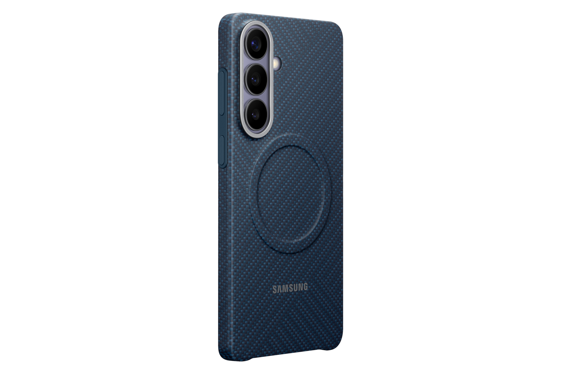 Galaxy S26+ Carbon Magnet Case Dynamic Dark Blue 