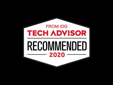 There are five tech media award logos of G7. They  are TechAeris, AVS Forum, Overclock.net, Tech Advisor, and Expert Reviews