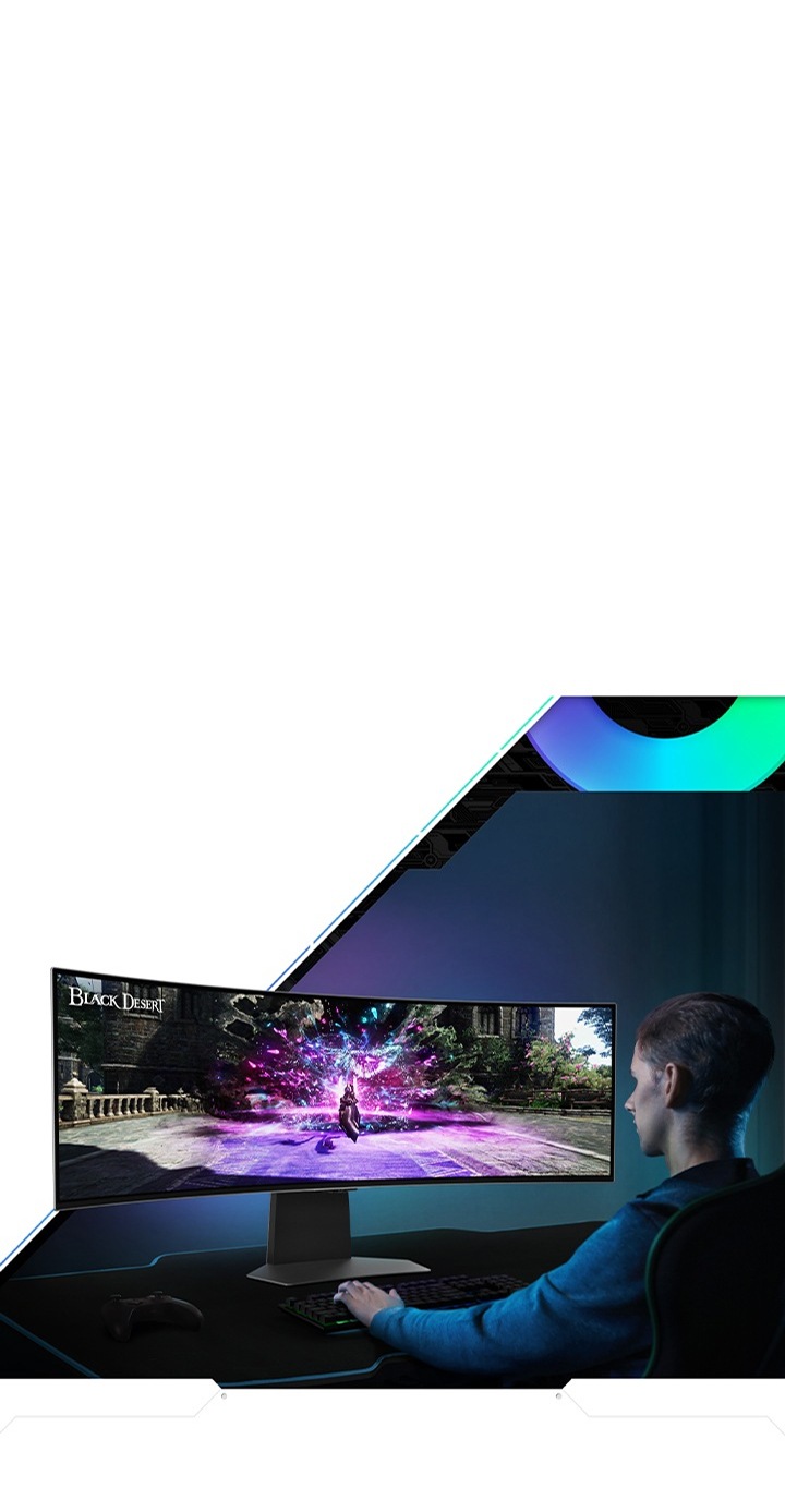 2023 G95SC 49 inch Odyssey OLED G9 Gaming Monitor | Samsung
