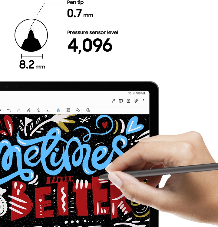 Galaxy Tab S9 FE | FE+ S Pen Gray | Samsung Africa