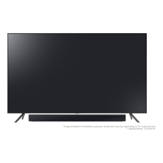 with-tv-front Black