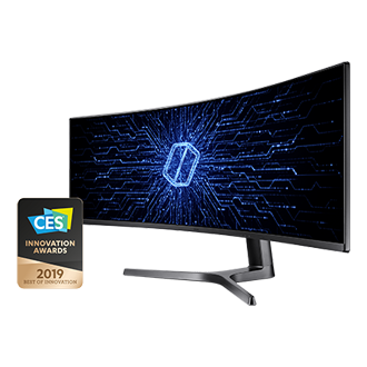 MONITOR GAMER CURVO SAMSUNG 49 DUALQHD - 120Hz - 4ms GTG - G SYNC &  FREESYNC PREMIUM PRO - Trulu Store