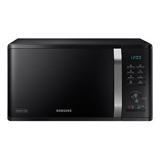 SAMSUNG MG23K3515AW - Microonde + Grill 800 W + 1100 W di potenza -  Capacità 23 Litri - Funzione Quick Defrost