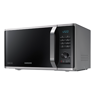 Samsung 1.1 Cu.Ft. Micro-ondes de comptoir avec Power Defrost au charbon de  bois