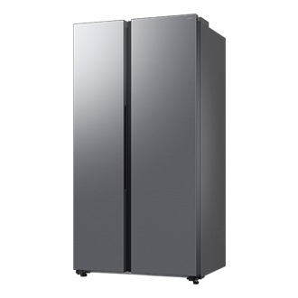 Bespoke AI Refrigerator SBS AI Energy mode R-Perspective Silver 