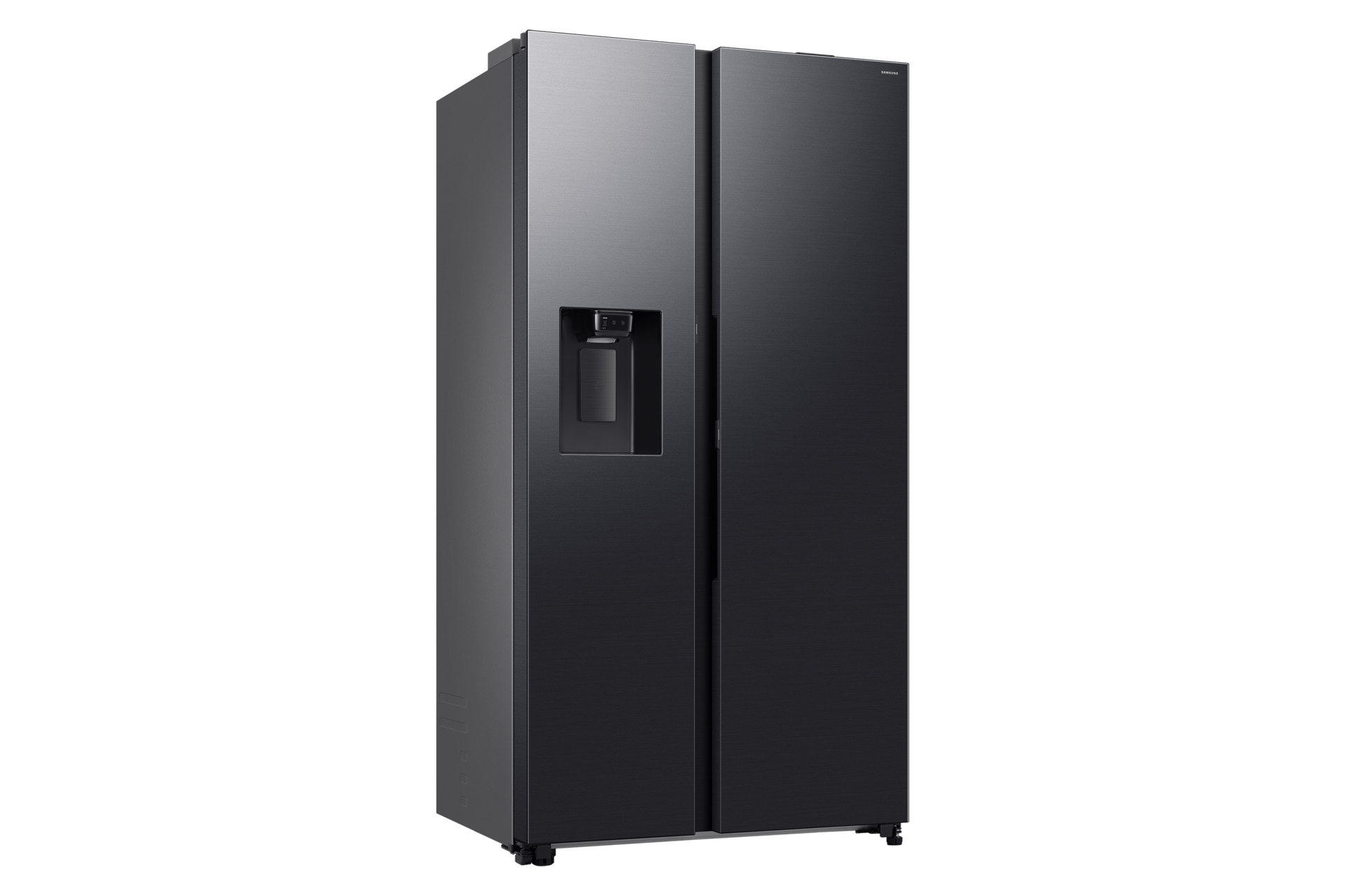 Bespoke AI Refrigerator SBS Auto Open Door L-Perspective Black Doi 