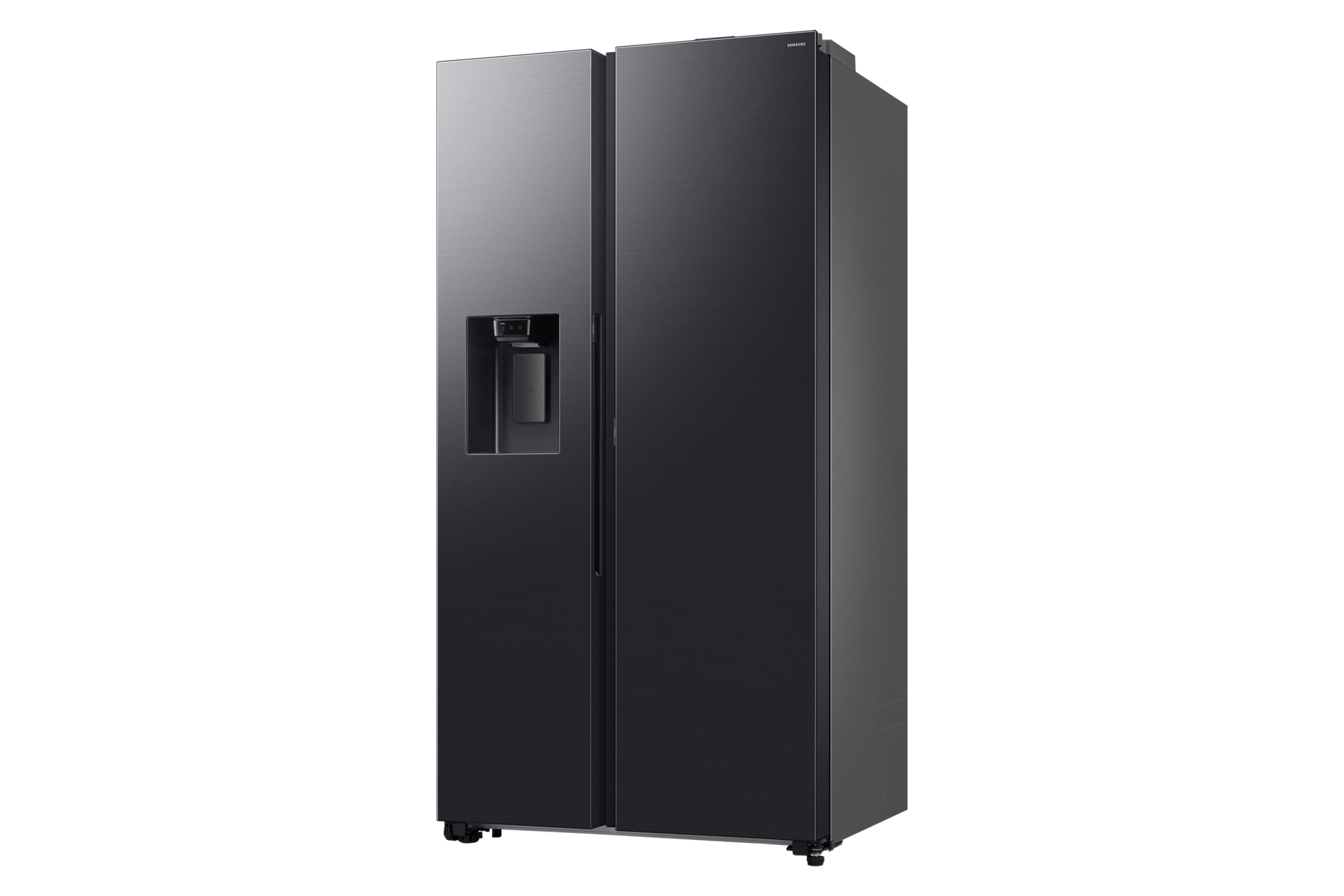 Bespoke AI Refrigerator SBS Auto Open Door R-Perspective Black Doi 