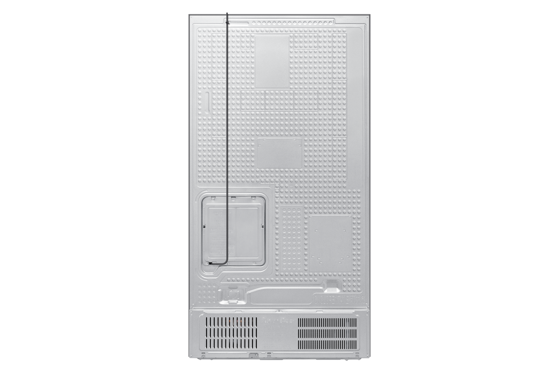 Bespoke AI Refrigerator SBS Auto Open Door Back Black Doi 