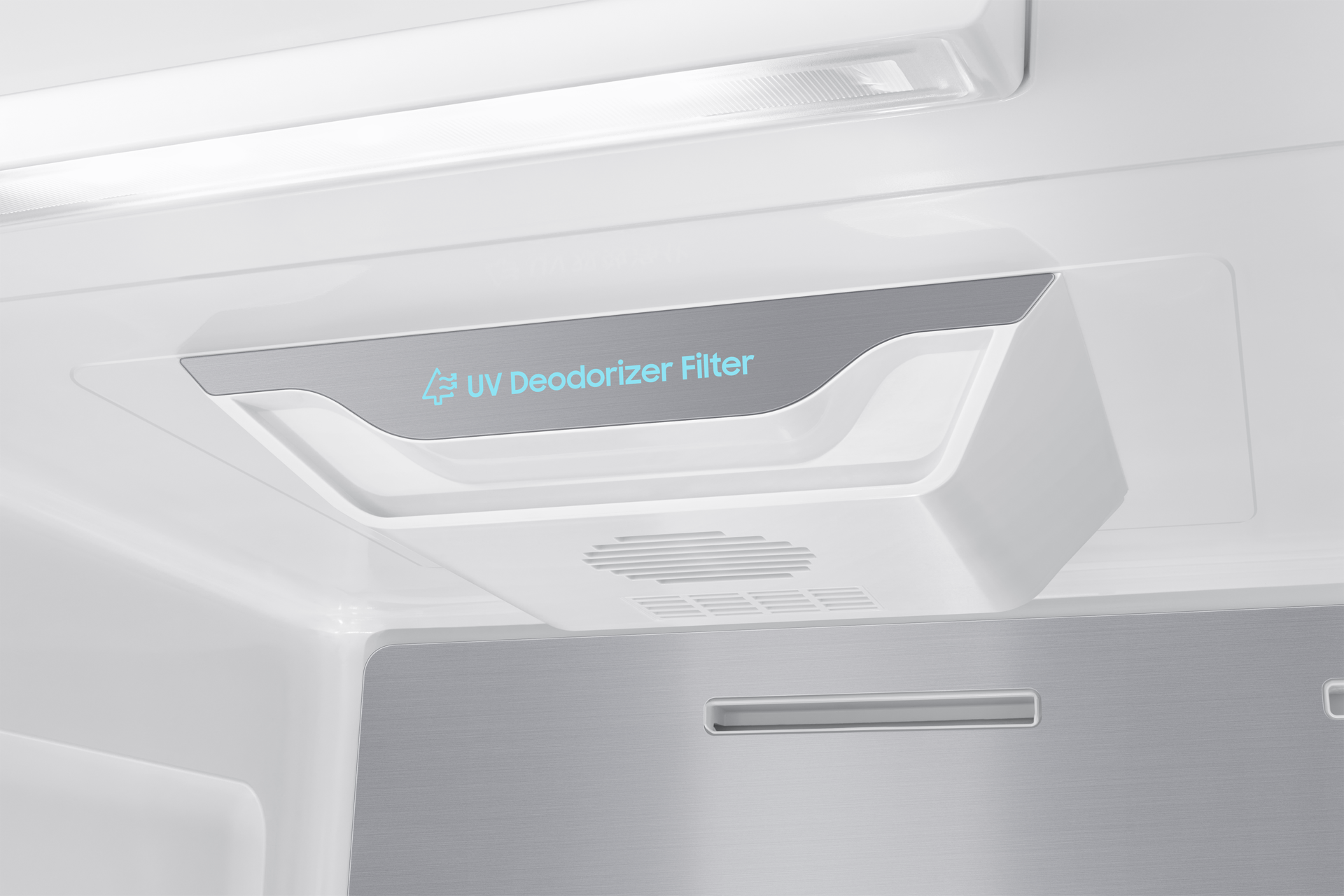 Bespoke AI Refrigerator SBS Auto Open Door Detail-UV-Deodorizer Black Doi 