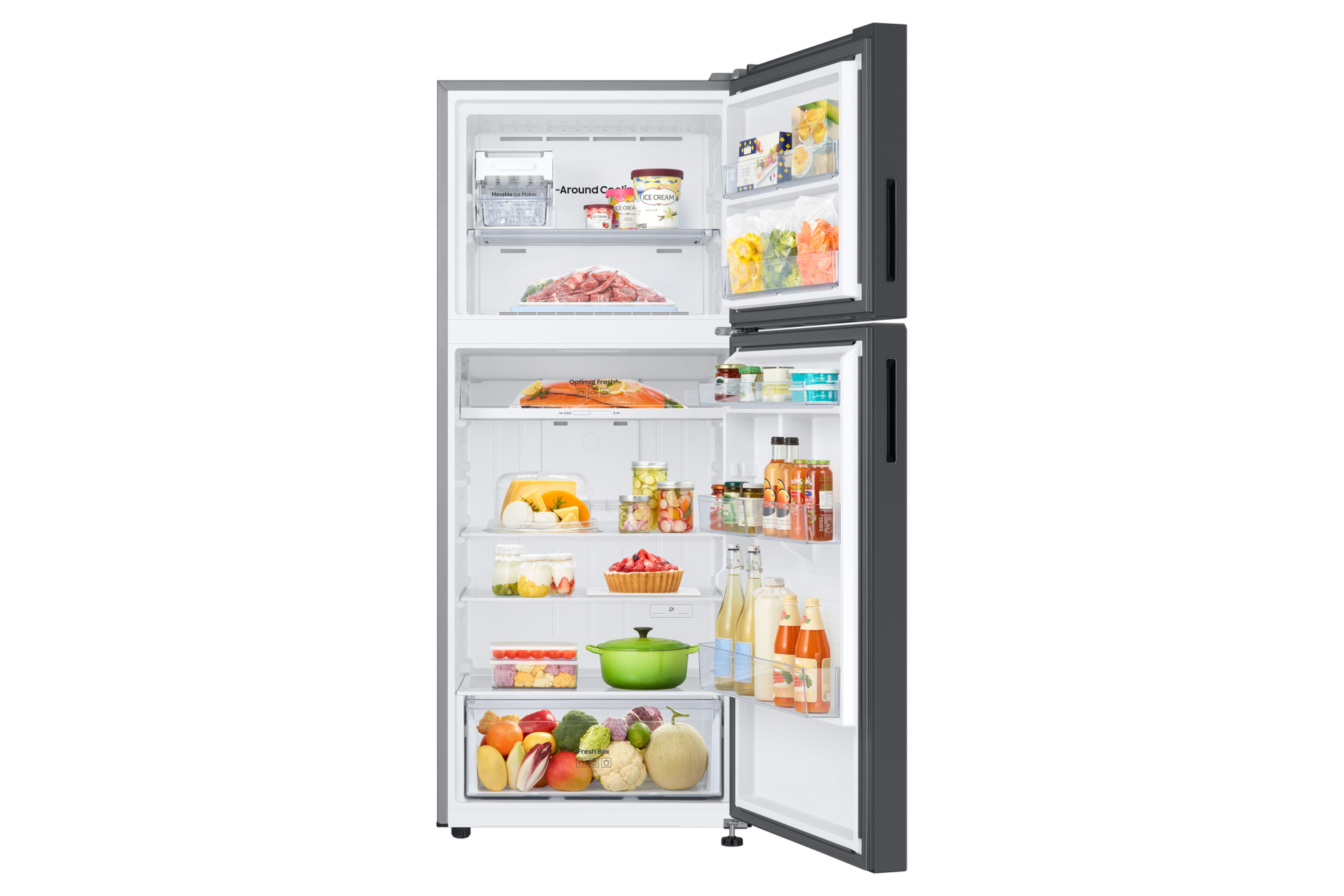 front-open-with-food Clean White&Clean Pink