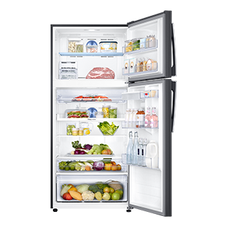 front-open-with-food black