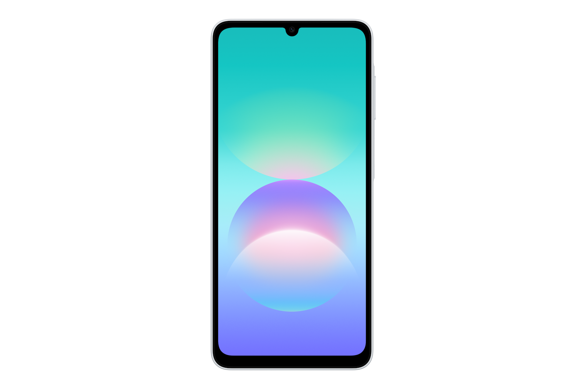 Galaxy A08 Front-2 Silver 