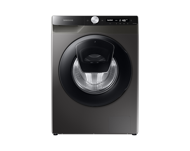 WW5500T (WW80T554DTW/S3) with Eco Bubble™, AI Control, Add Wash™  platinum-silver | Samsung Africa