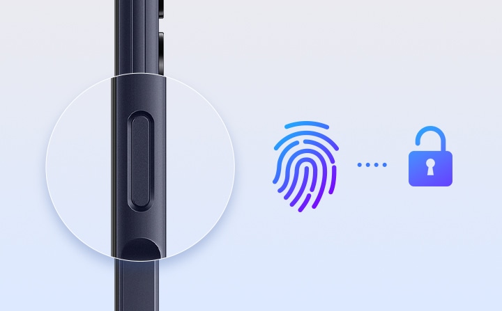 Déverrouillez votre appareil avec votre empreinte digitale