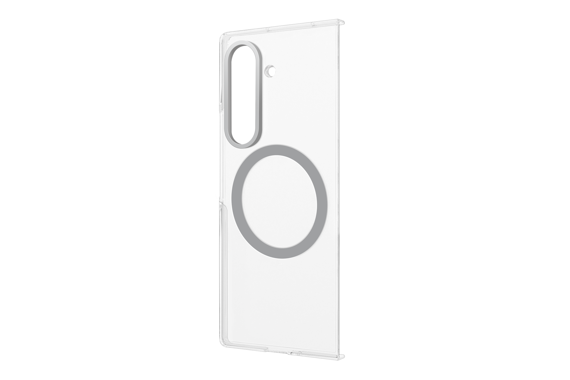 Galaxy Z Fold7 Clear Magnet Case Side Transparent 