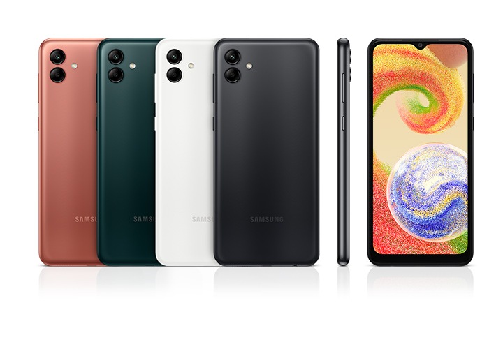 Samsung Galaxy A04 SIM フリー Samsung Galaxy A04: Ficha Técnica, Preço