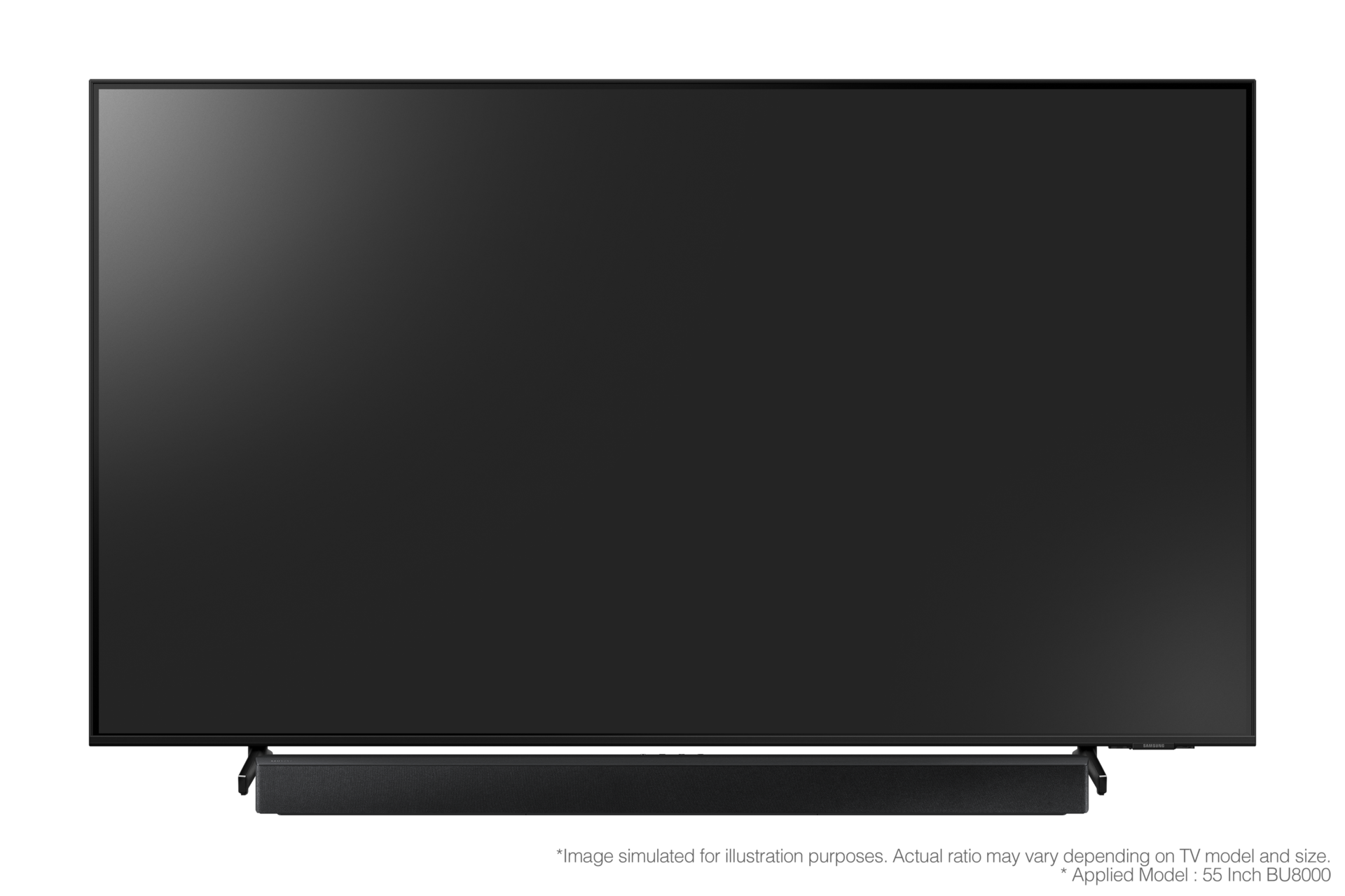 with-tv-front Black