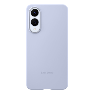 Galaxy S25 Edge Silicone Case Front Light Blue 