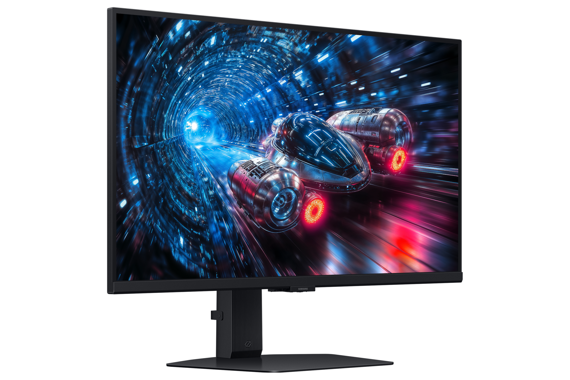 27" Odyssey G7 G70F 4K 180Hz / FHD 360Hz Gaming Monitor L-perspective Black 