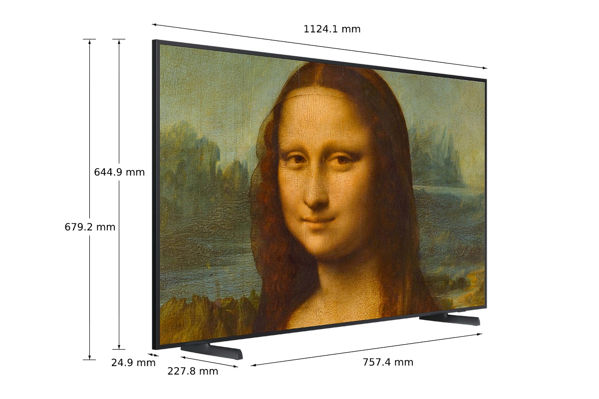 Përmasat e Samsung The Frame 50 inç