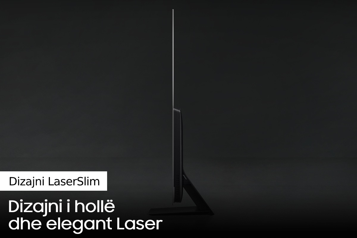 Pamja e profilit OLED TV S95B paraqet dizajnin ultra të hollë të OLED TV LaserSlim