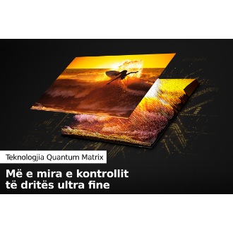 Neo QLED TV QN90B me Teknologji Quantum Matrix zbulon detaje të shkëlqyera si në skenat më të errëta, ashtu edhe në ato më të ndritshmet.