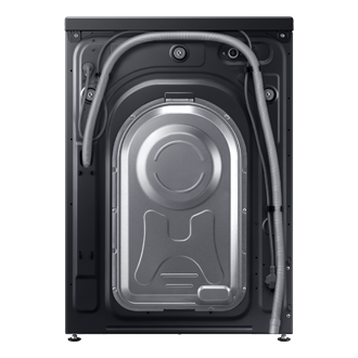 Laundry with SmartThings AI Energy mode and Grade A Energy Efficiency Back Black 