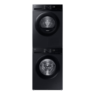 WW5000C Front load Washer with Ecobubble™ and SmartThings AI Energy Mode Stack-Front-Door-Closed Black 