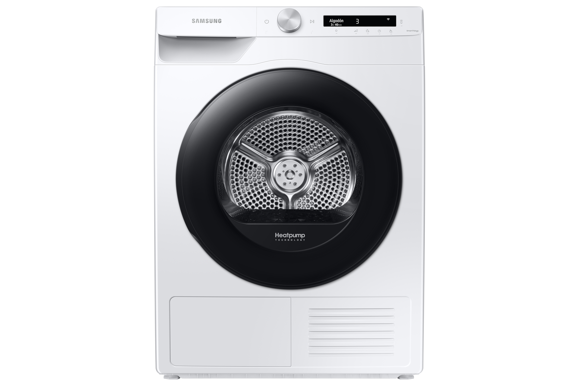 SAMSUNG Secadora Bomba de Calor Samsung 9 kg con Heatpump DV90TA040BE/ZS