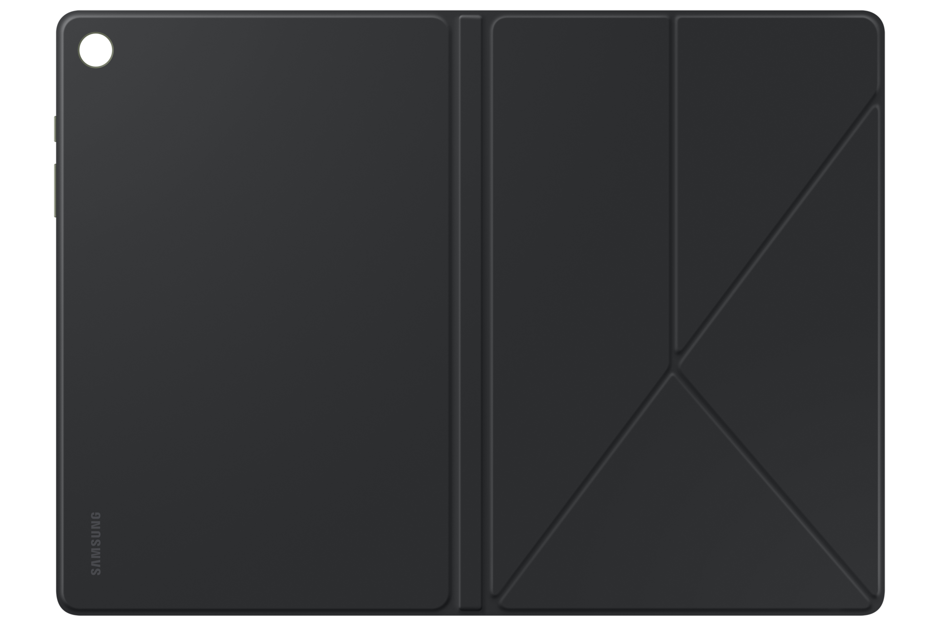 Galaxy Tab A9+ Book Cover Back-Open-Cover-Only Black 