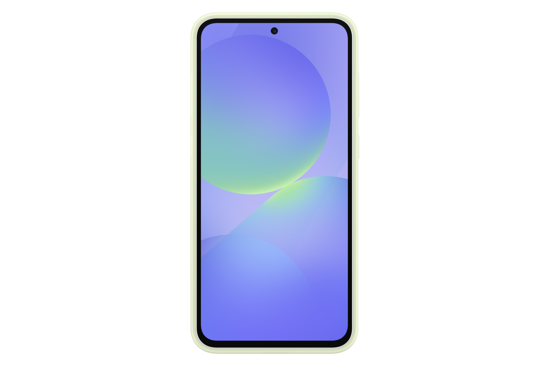 Galaxy A36 5G Silicone Case Back Light Green 